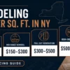 Average Remodeling Cost Per Square Foot in NY